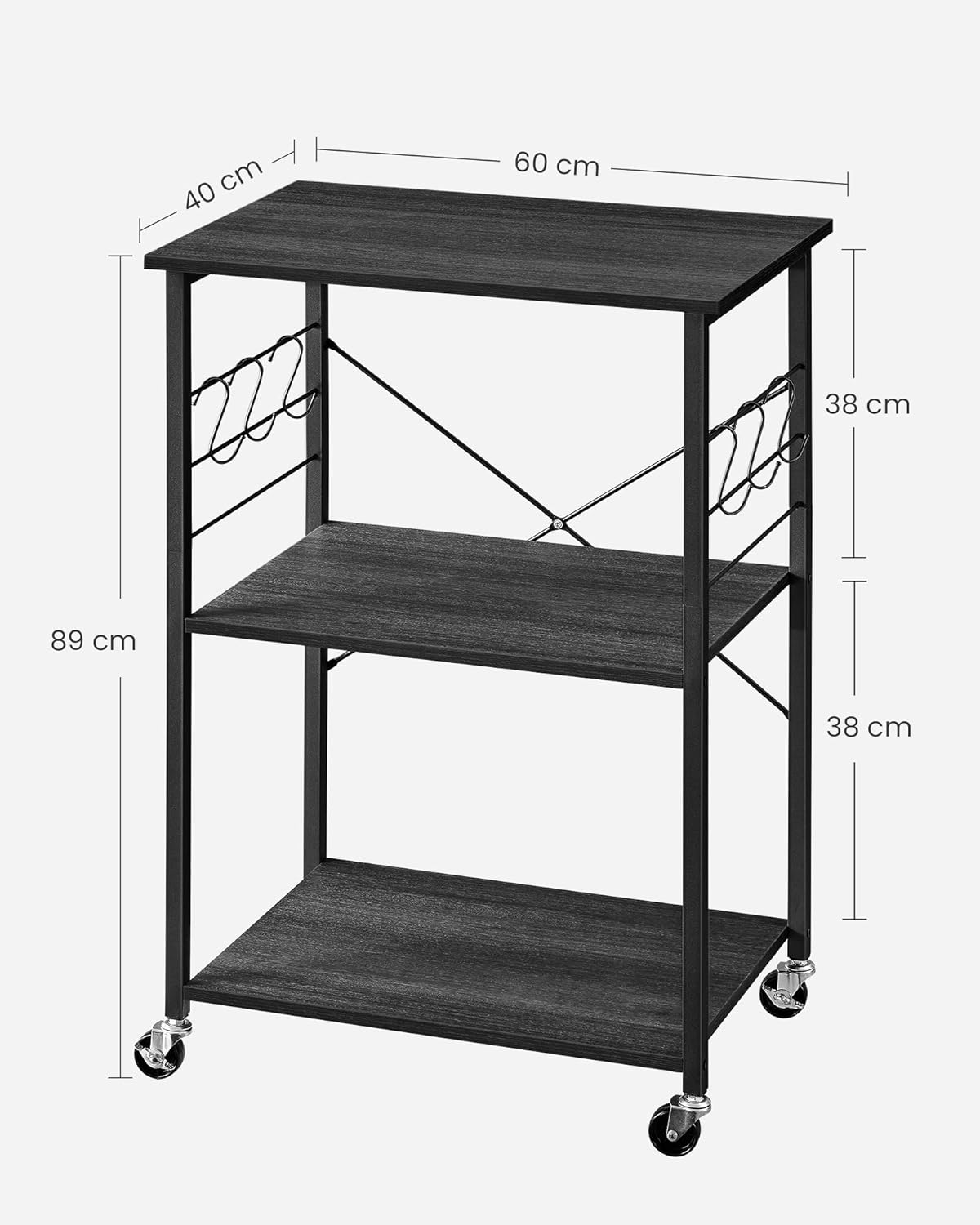 VASAGLE Kitchen Rack KKS060B42