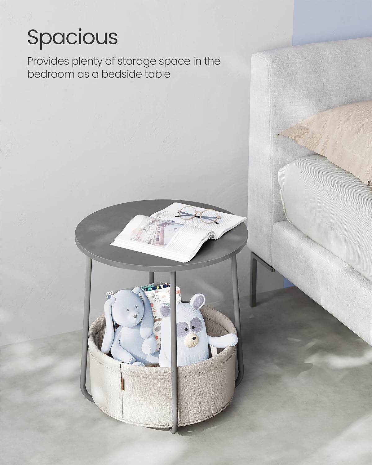 VASAGLE Side Table (LET223G49)