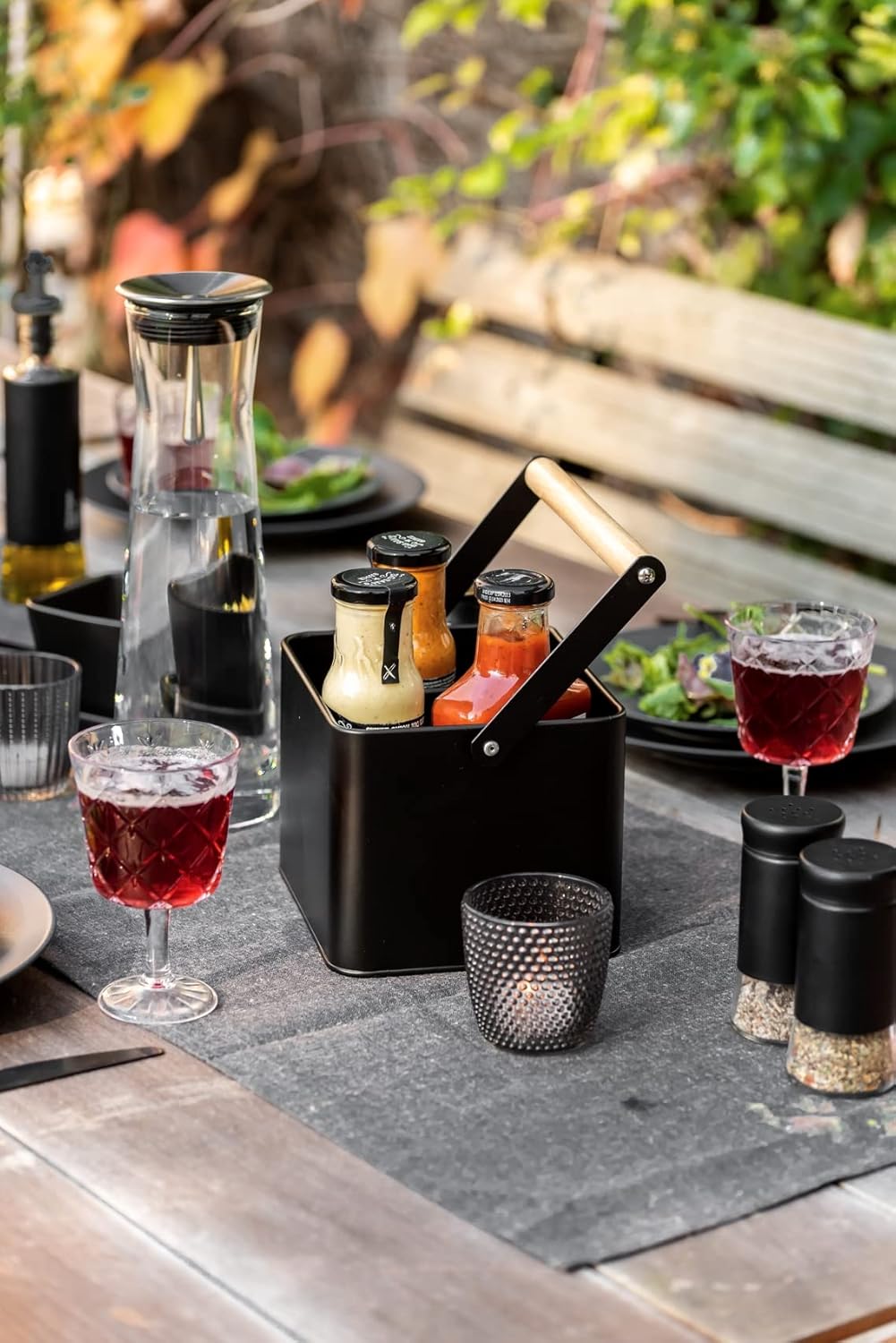 WENKO Baco utensil storage basket