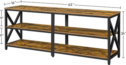 Rustic Brown TV Stand