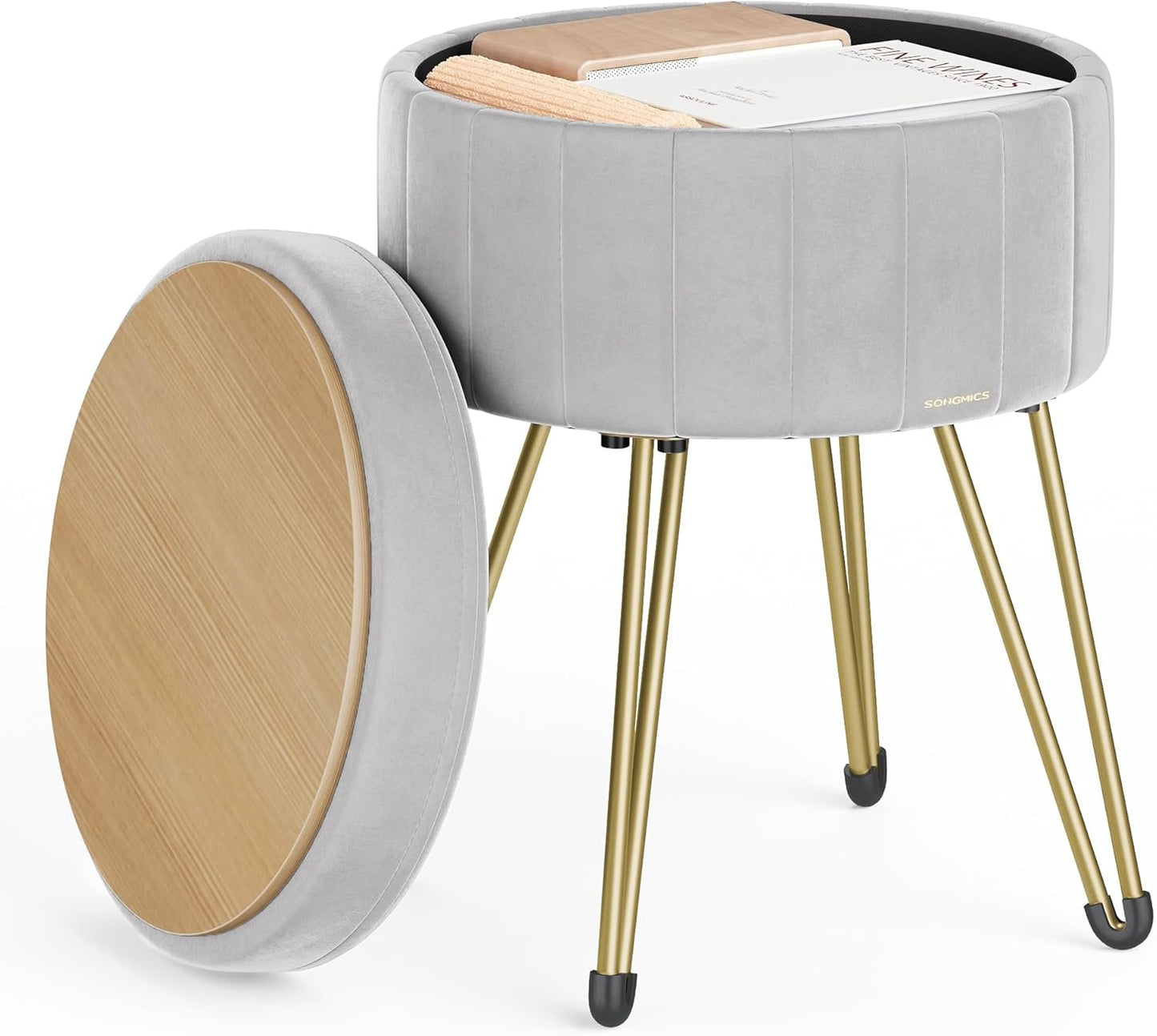 SONGMICS Vanity Stool Chair