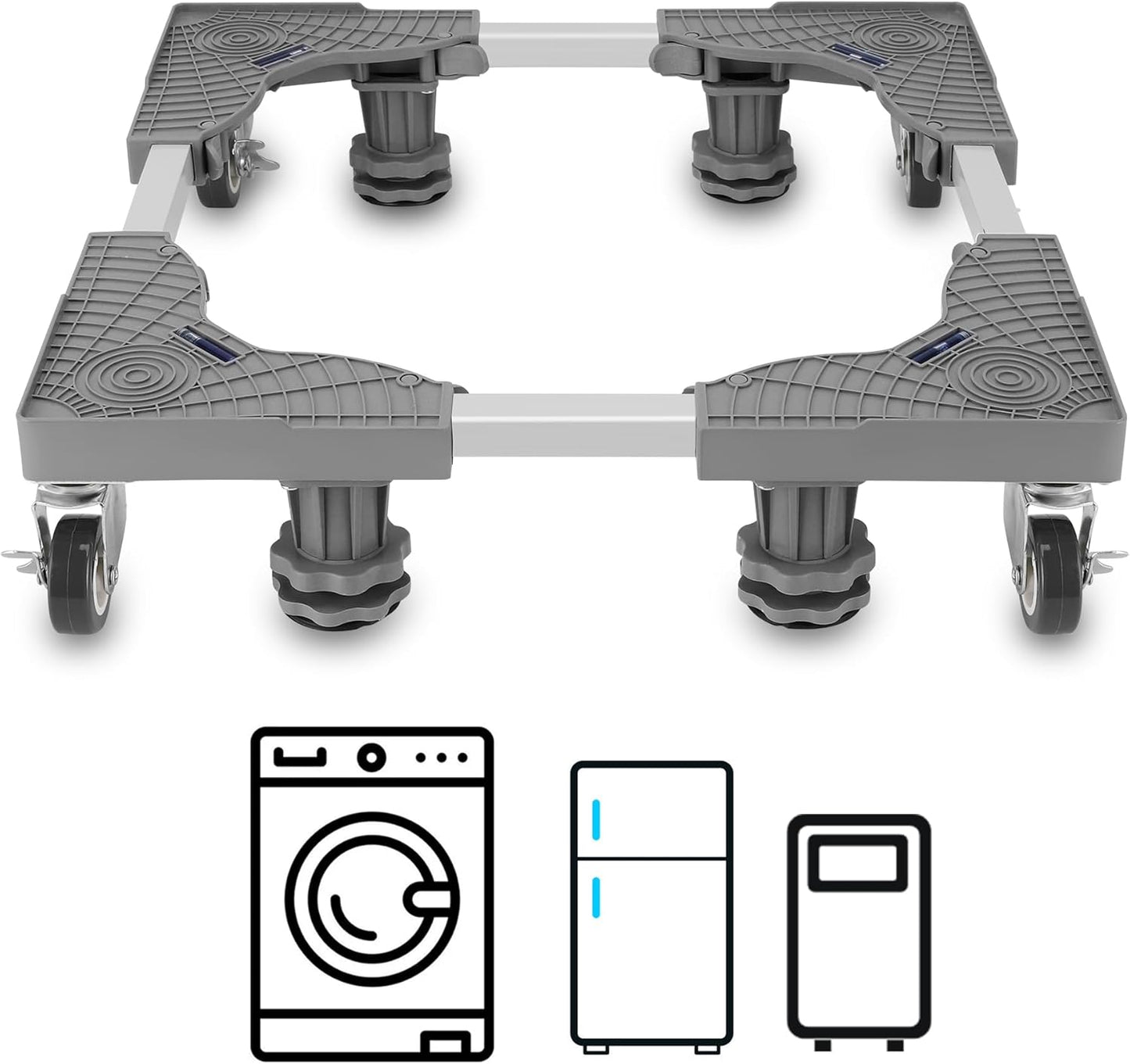 Washing Machine Stand with Wheels