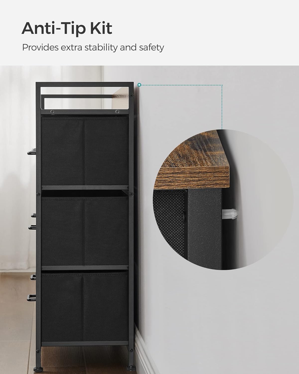 SONGMICS Chest of Drawers LTS137B01