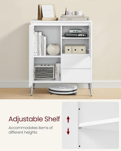 VASAGLE Sideboard, Storage Cabinet BBK243W01