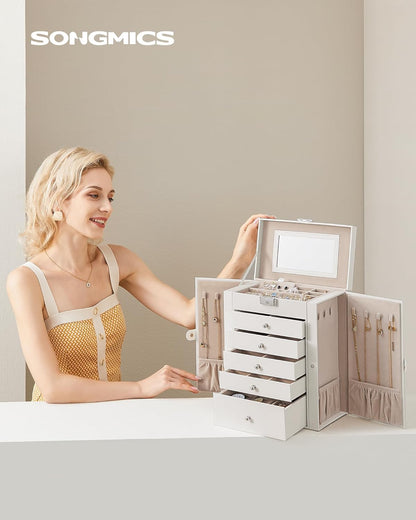 SONGMICS Jewellery Box JBC152B01