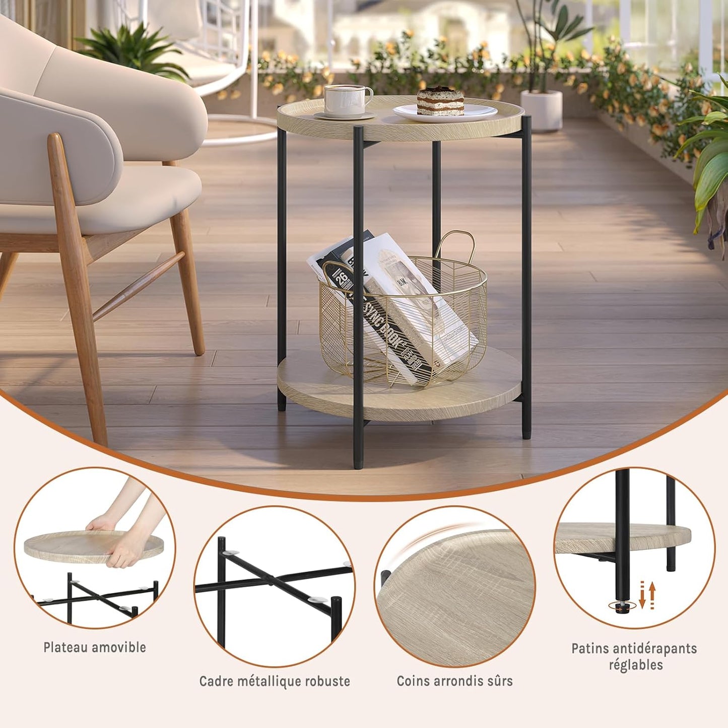 Round Coffee Table