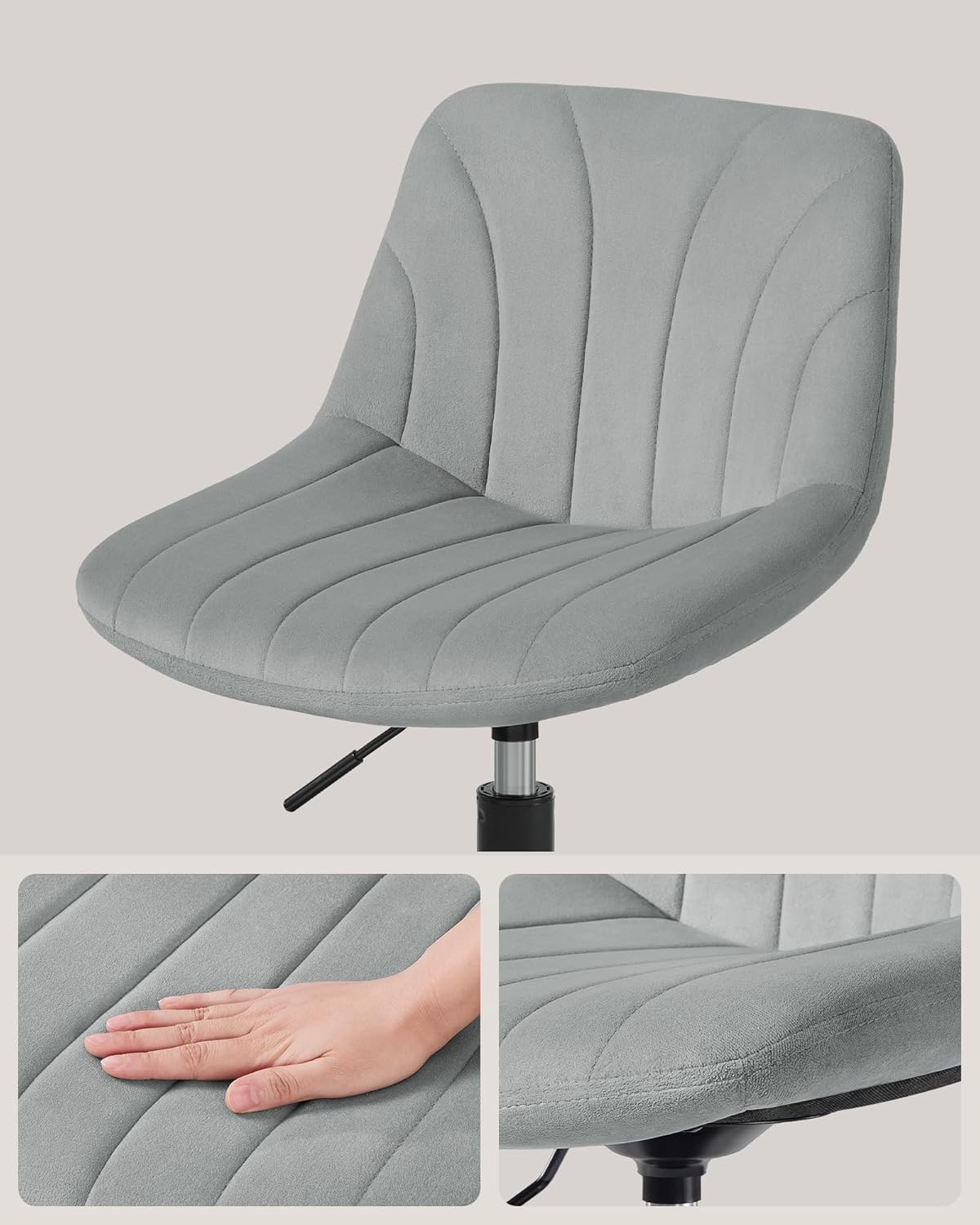 VASAGLE Dressing Table Chair (LJB160GD01)