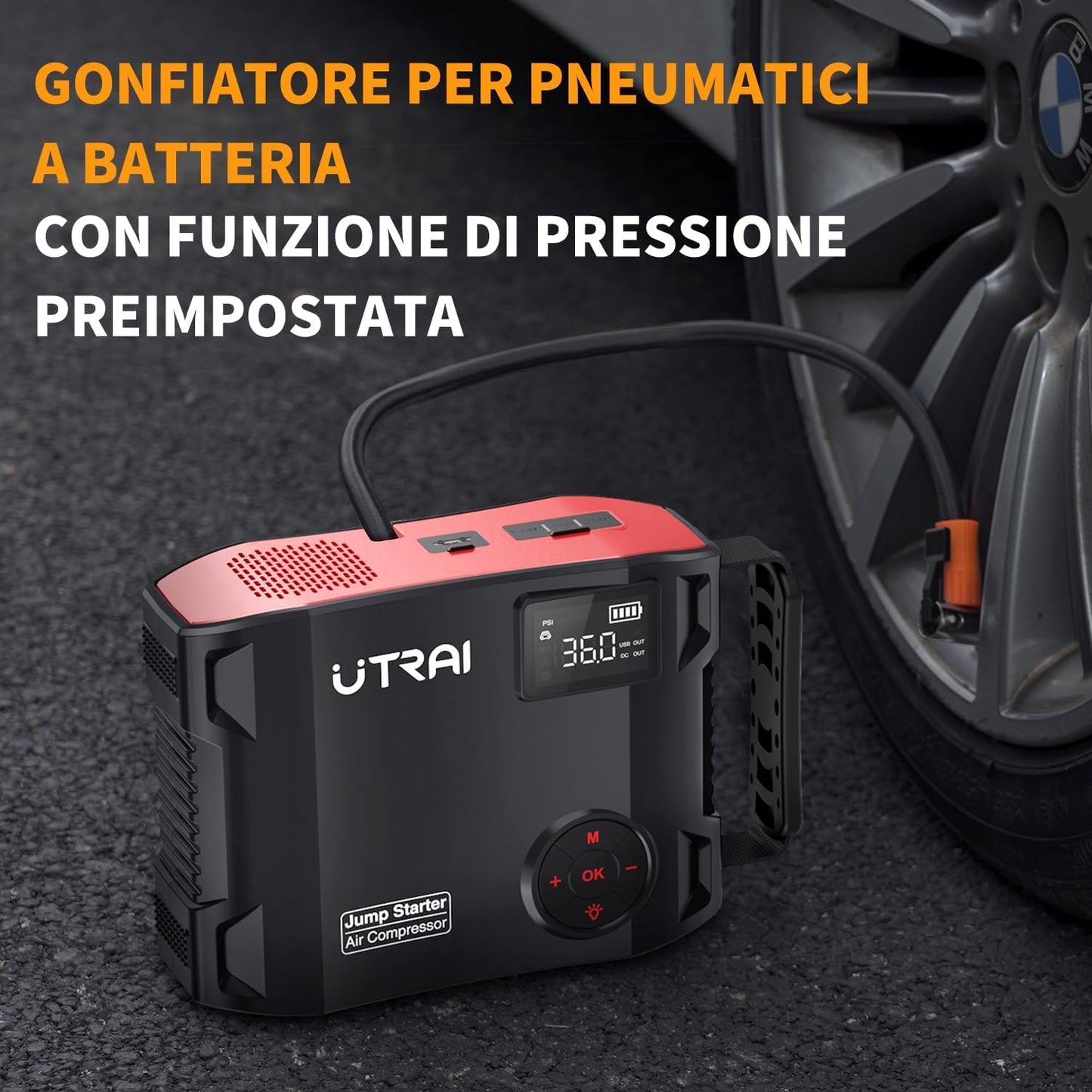 utrai 4-IN-1 Jump Starter