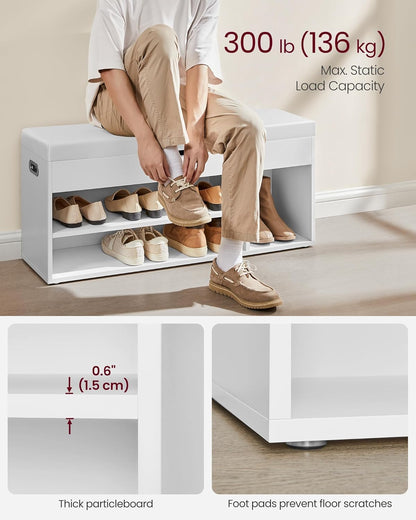 VASAGLE Shoe Bench LHS130W14