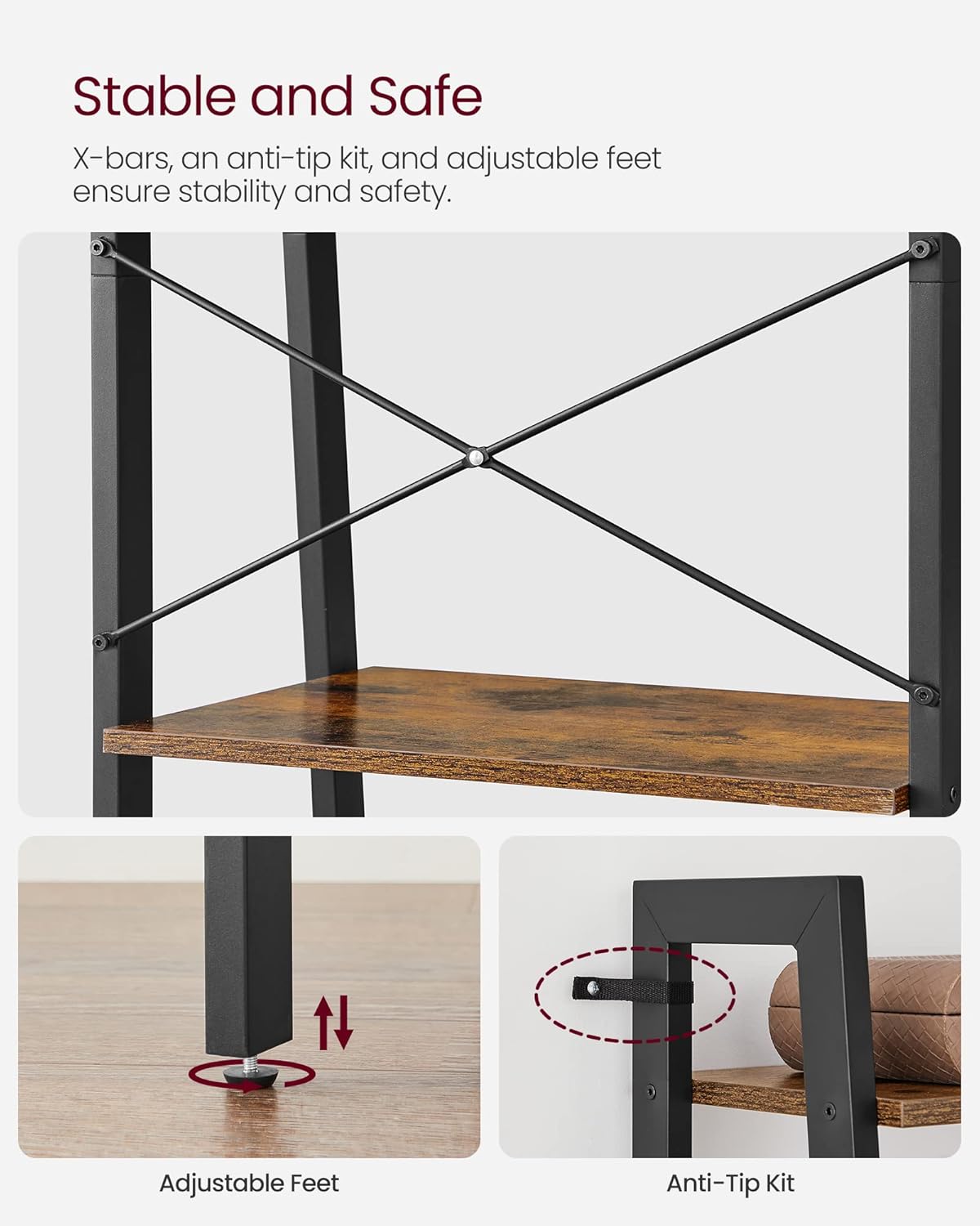 VASAGLE Ladder Shelf (LLS44XV2)