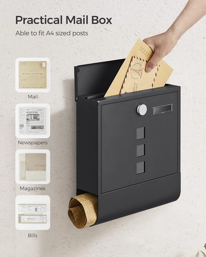 SONGMICS Post Box GMB020B02