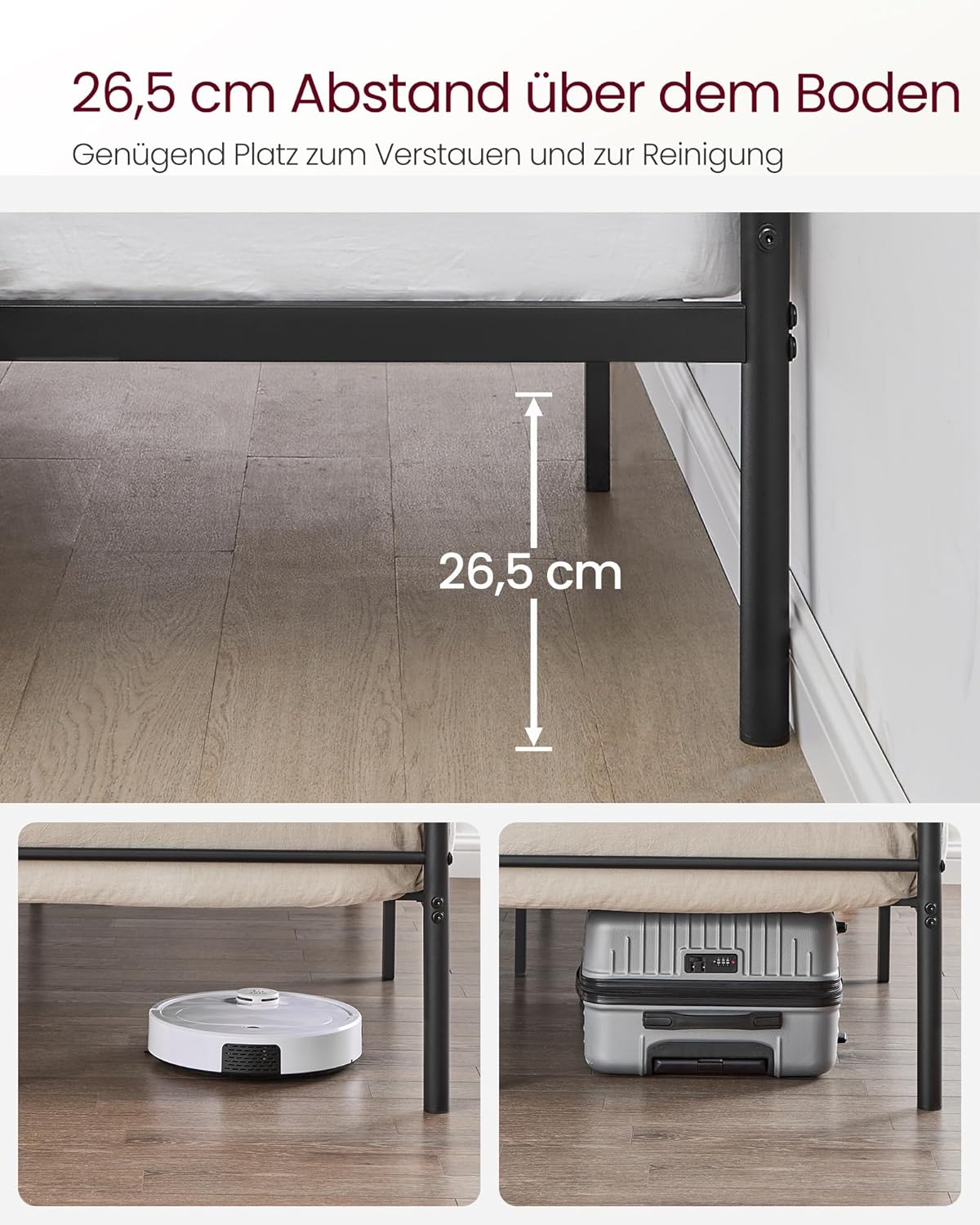 VASAGLE Double Bed Frame RMB065B01