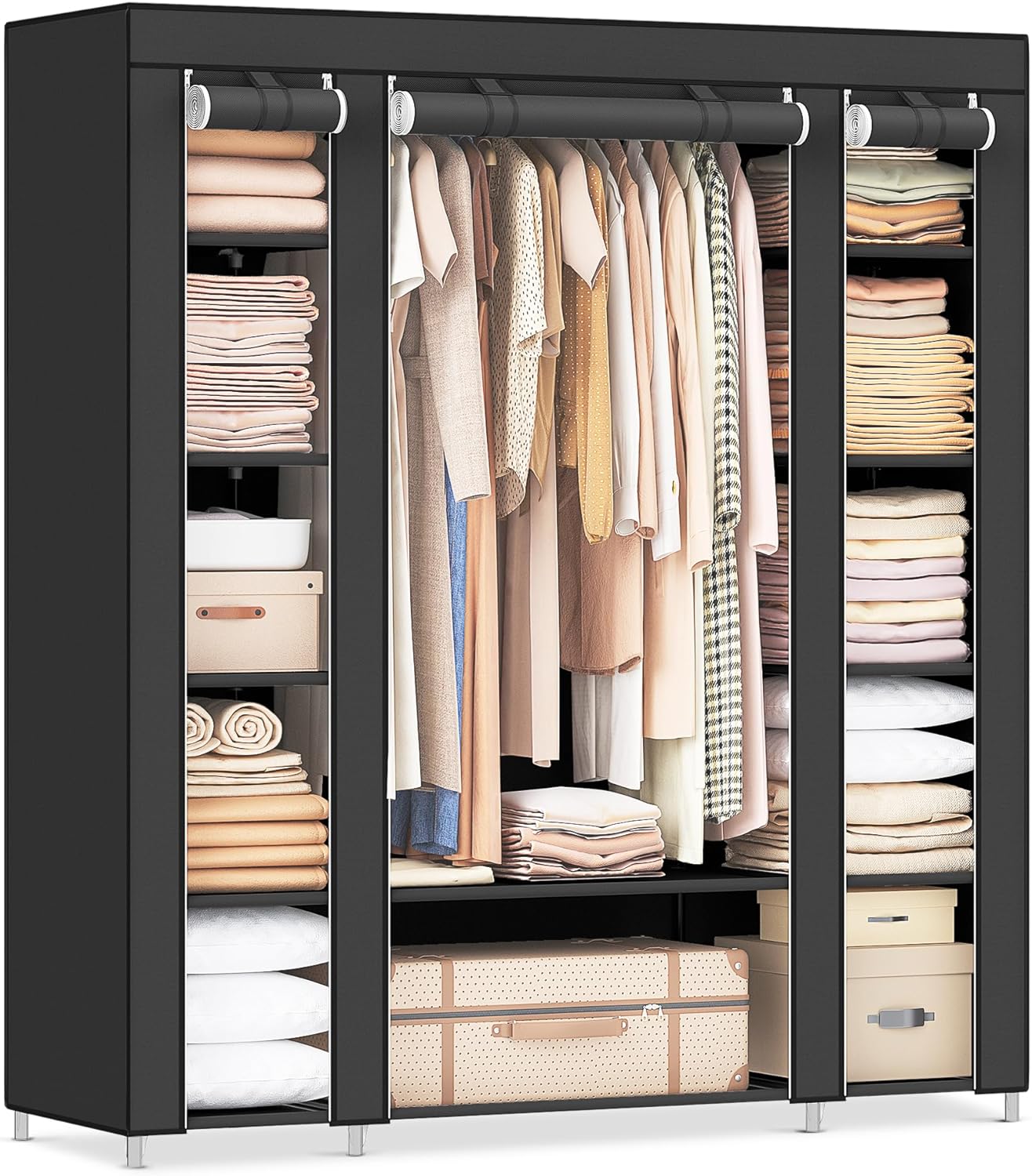 SONGMICS Fabric Wardrobe LSF03H