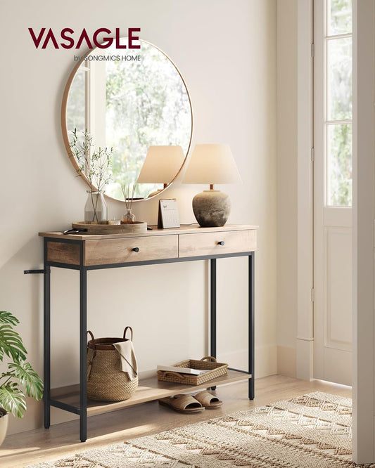 VASAGLE Console Table LNT015W01