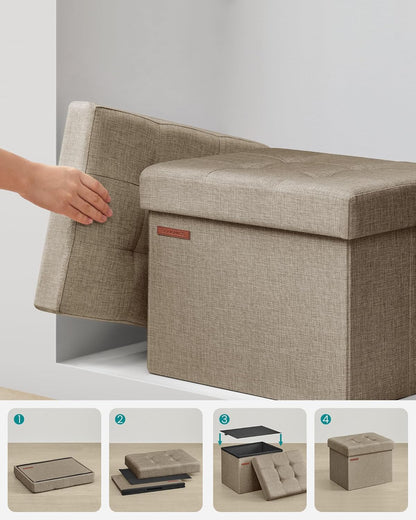 SONGMICS Storage Bench LSF102K01