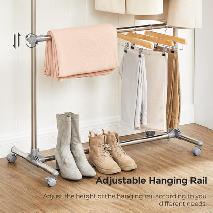 SONGMICS Double Clothes Rail (LLR401)