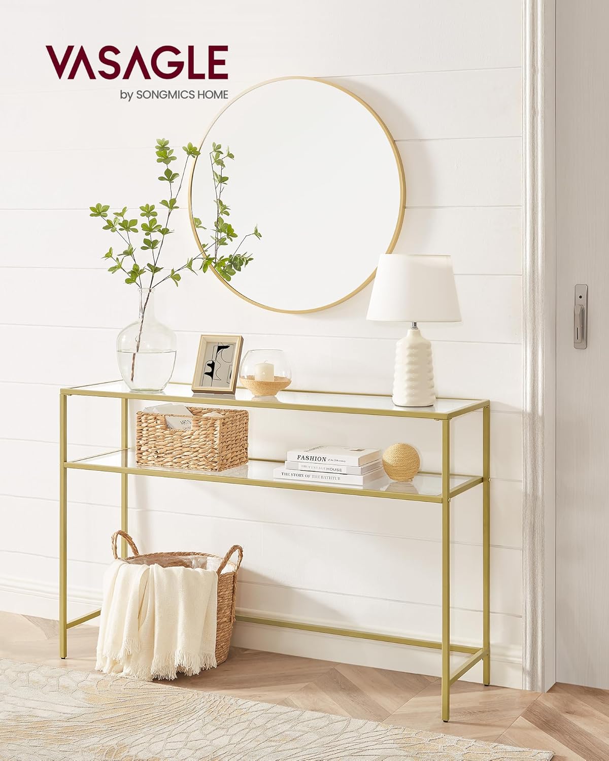 VASAGLE Console Sofa Table LGT045A61