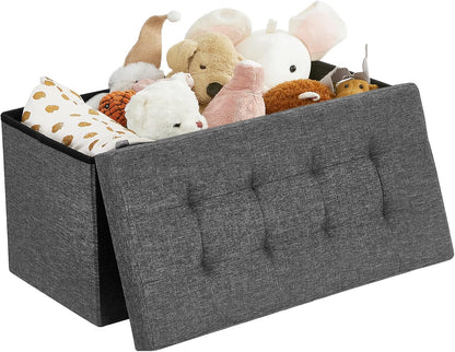 SONGMICS Bench with Storage Space LSF46GYZ