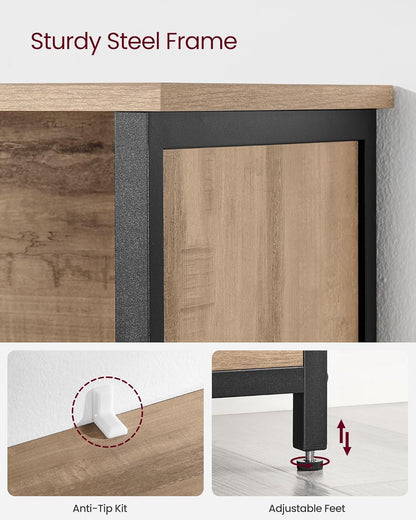 VASAGLE Freestanding Storage Cabinet LSC066B50