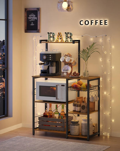 VASAGLE Baker Rack with Shelves (KKS35X)