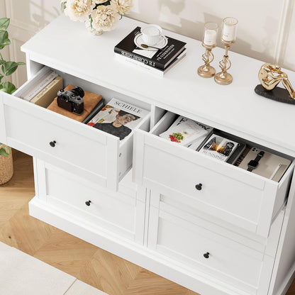 Modern Double Chest with Deep Drawers