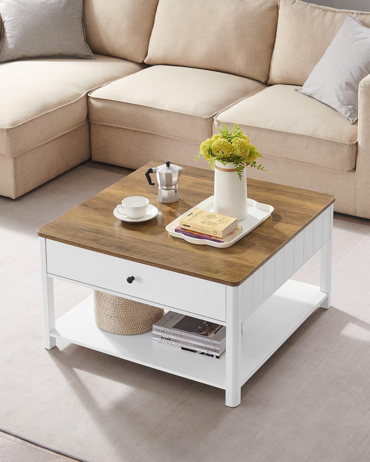 VASAGLE Coffee Table LCT207T14