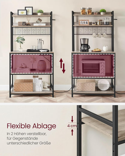 VASAGLE Kitchen Shelf KkS025B02EU