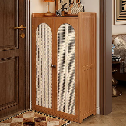 Bamboo Shoe Cabinet