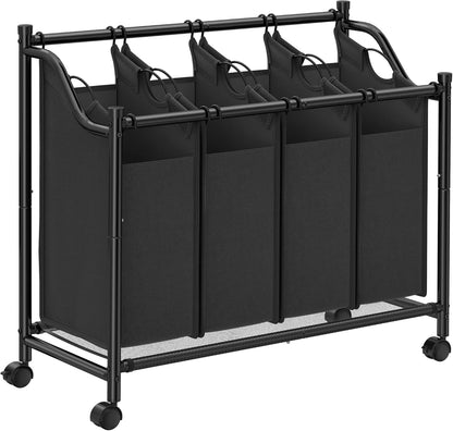 SONGMICS Rolling Laundry Sorter LSF005