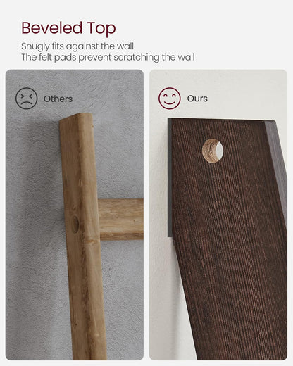 VASAGLE 5-Tier Ladder Shelf LLS018T51