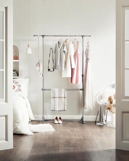 SONGMICS Double Clothes Rail (LLR401)