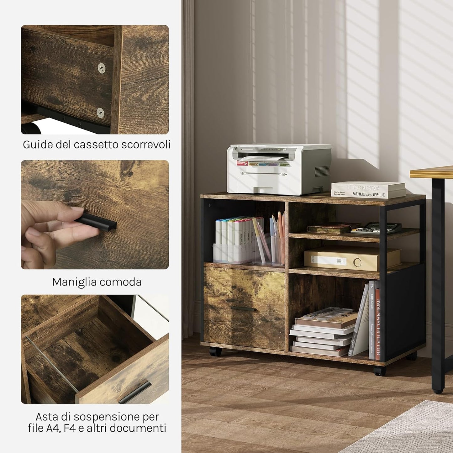 WOLTU Office Cabinet ASK05HOV