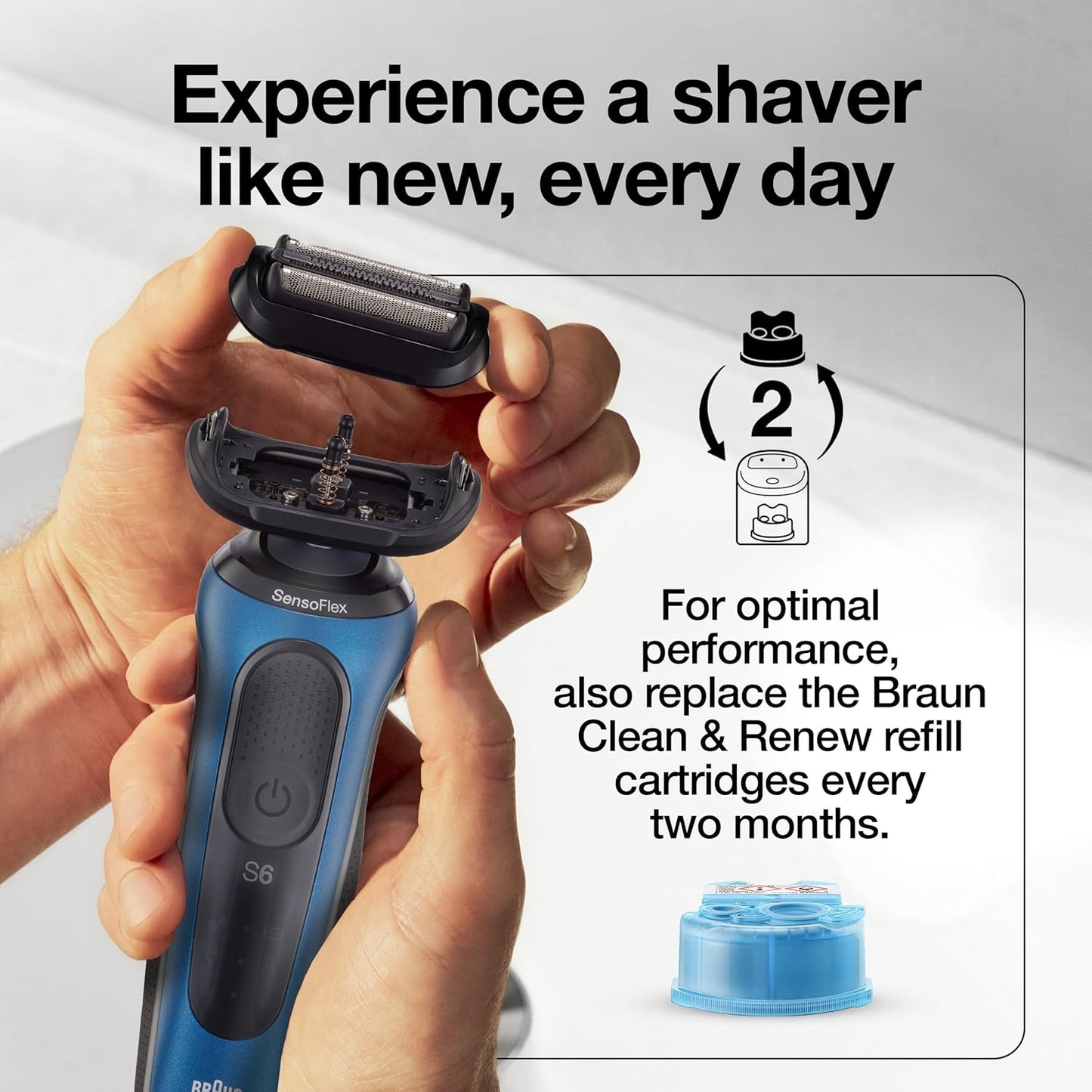 Braun Series 5 and 6 Electric Shaver Replacement Head