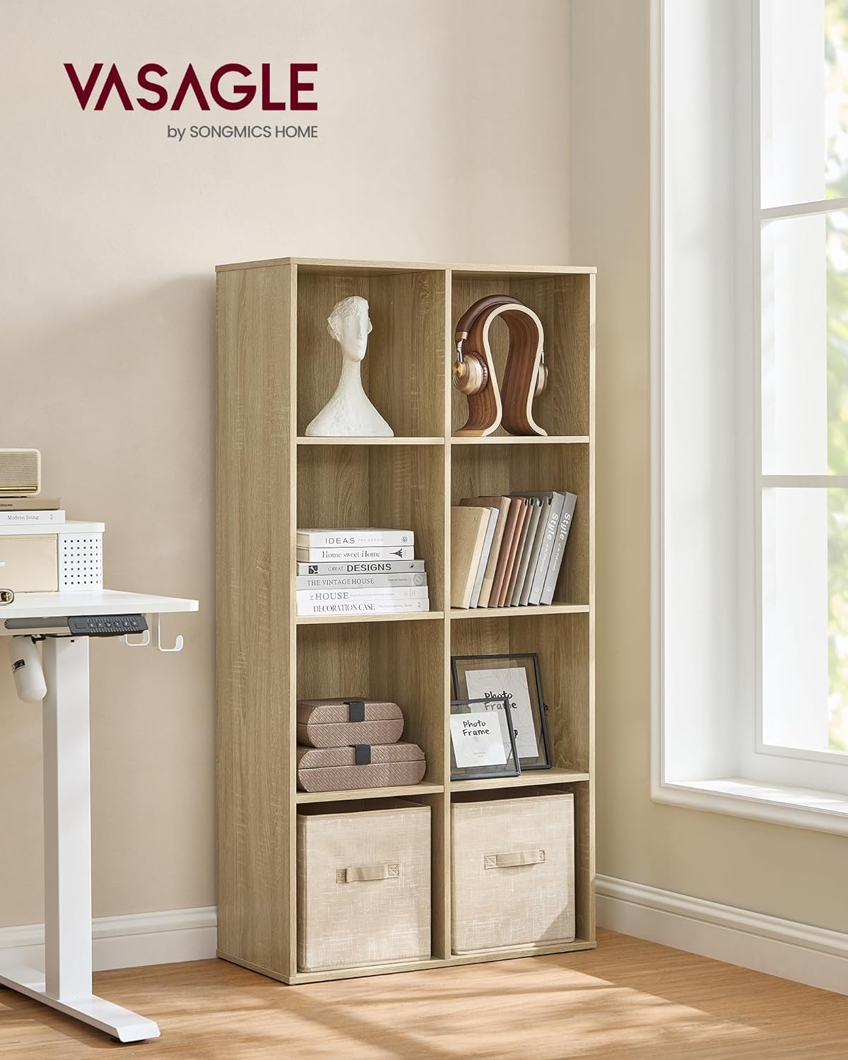 VASAGLE Bookcase LBC24NL