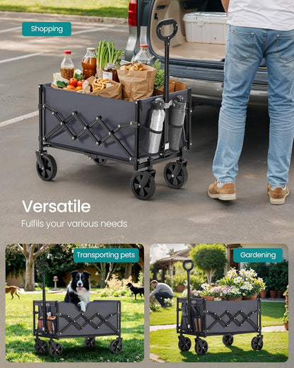 SONGMICS 90L Festival Trolley on Wheels (GFW909G01)