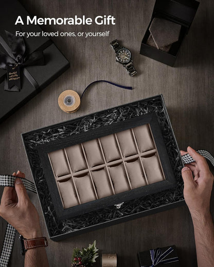 SONGMICS Watch Box JOW012B01