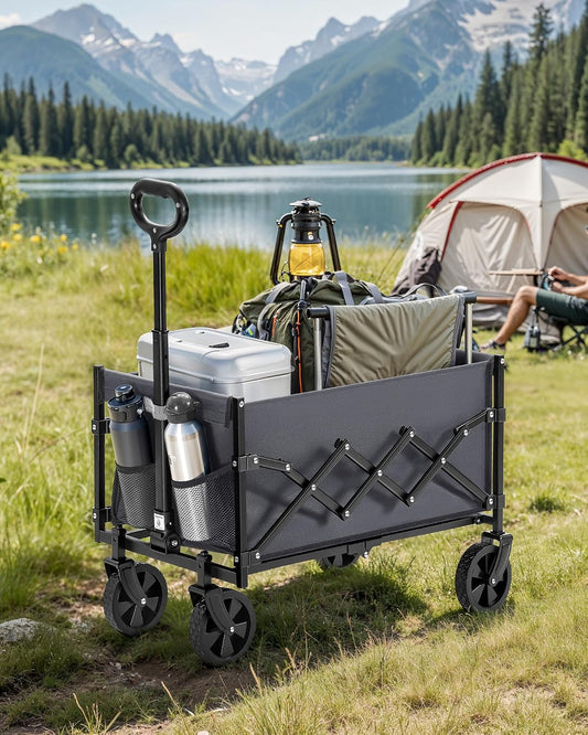 SONGMICS 90L Festival Trolley on Wheels (GFW909G01)