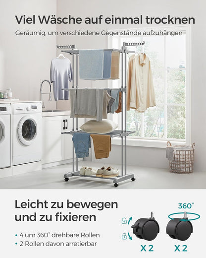 SONGMICS Clothes Airer LLR701G01V1