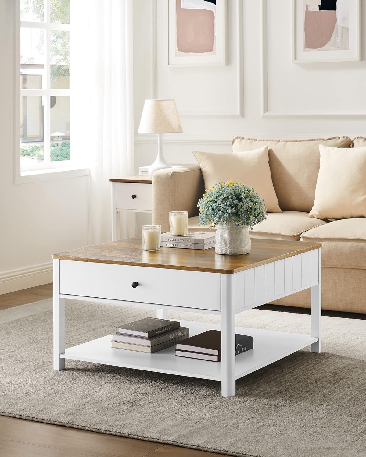 VASAGLE Coffee Table LCT207T14