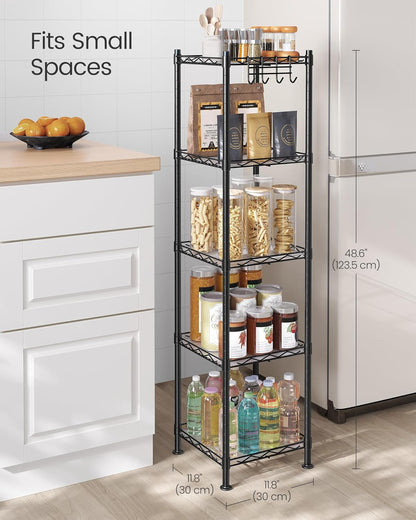 SONGMICS Bathroom Shelf (LGR23BK)