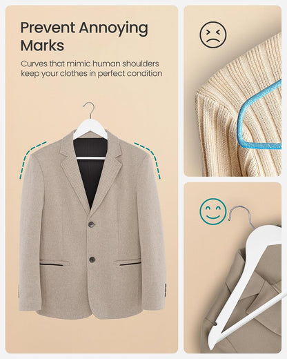 SONGMICS Wooden Hanger (CRW03W-20)
