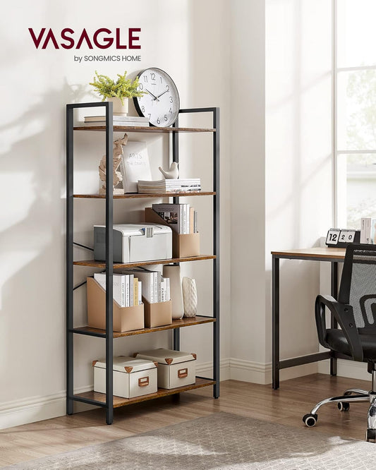 VASAGLE 5-Tier Bookshelf LLS061B01