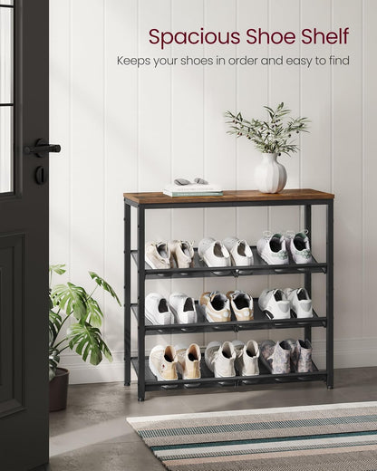 VASAGLE Shoe Rack LBS040B01