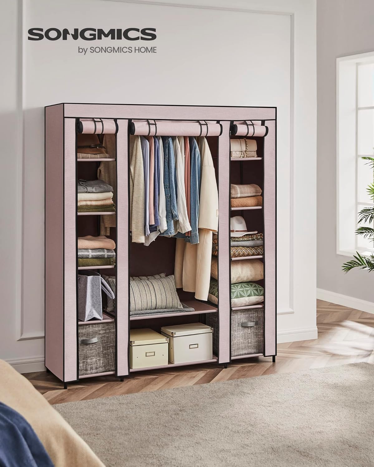 SONGMICS Wardrobe LSF003P02