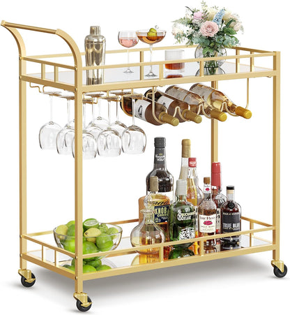 VASAGLE Bar Cart LRC090A03
