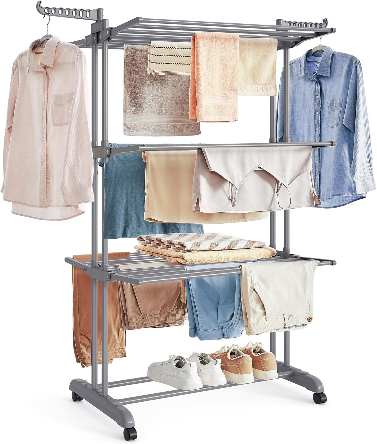 SONGMICS Clothes Airer LLR701G01V1