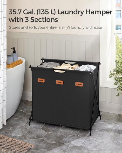 SONGMICS Laundry Hamper LCB130B01