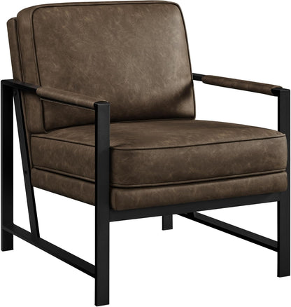 Yaheetech PU Leather Armchair