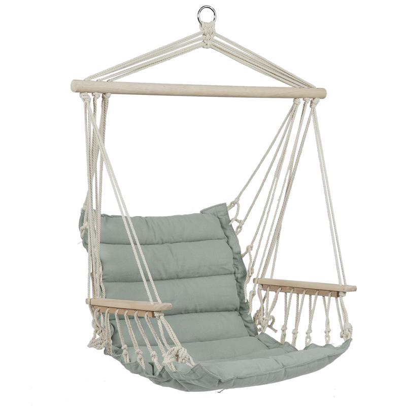 Hanging chair - olive green