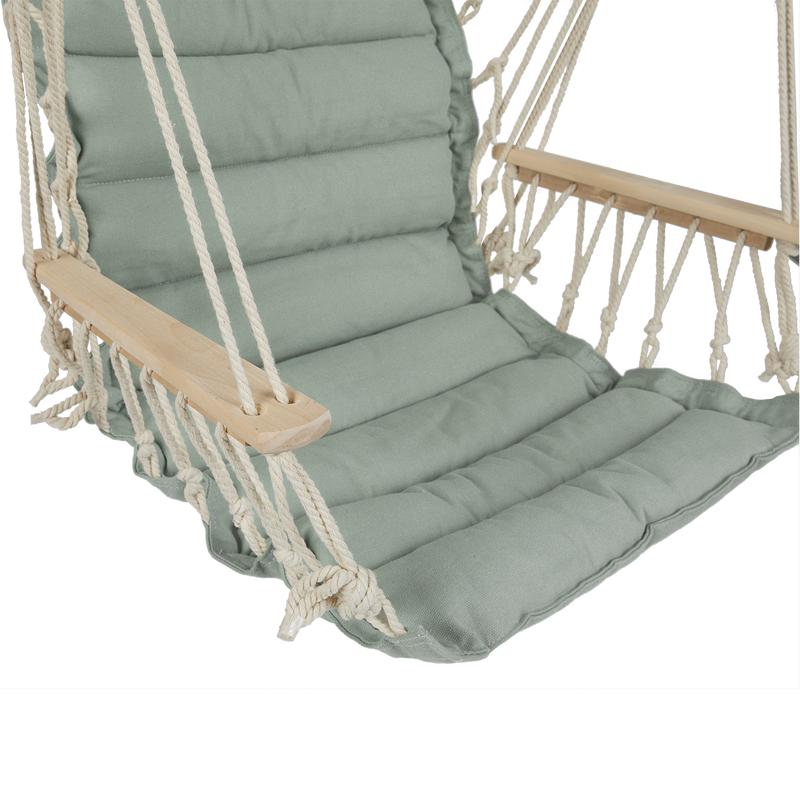 Hanging chair - olive green